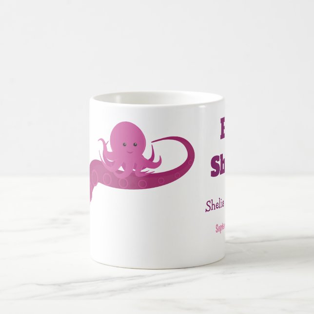 Octopus rose | Baby shower Mug (Centre)