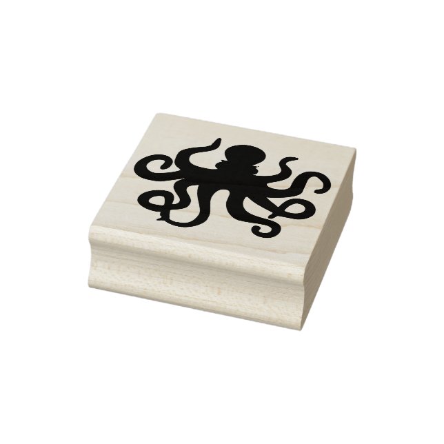 Octopus Rubber Stamp (Stamp)