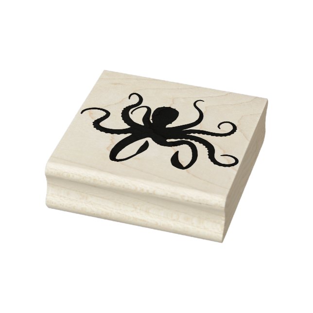 Octopus Rubber Stamp (Stamp)