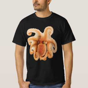 Octopus Salutii, Vintage Marine Aquatic Animals T-Shirt