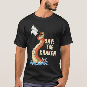 Octopus  Save The Kraken T-Shirt