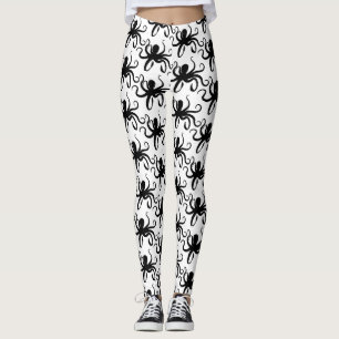 Octopus Silhouette Thunder_Cove Leggings