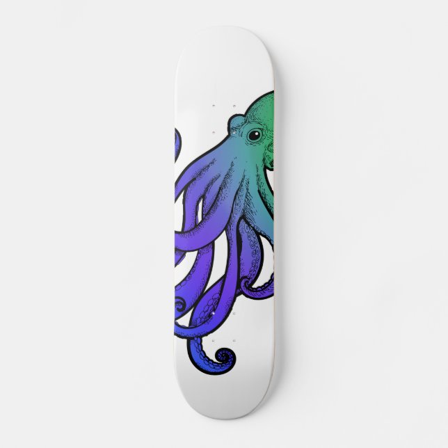 Octopus Skateboard (Front)