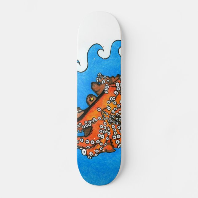 Octopus Skateboard (Front)
