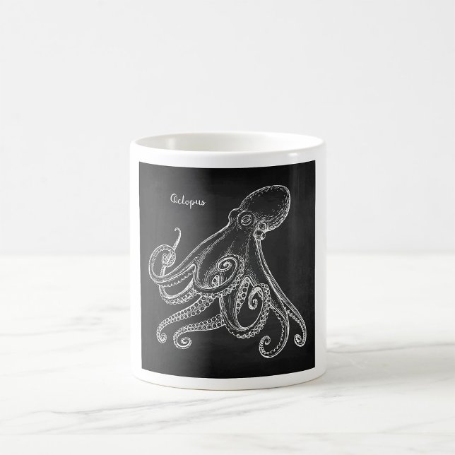 Octopus Sketch Coffee Mug (Creator Uploaded)