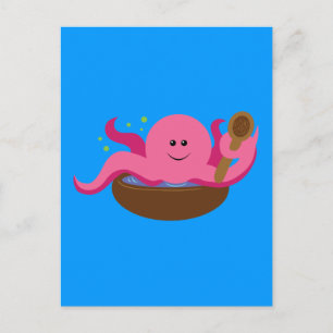 Octopus Soup Postcard