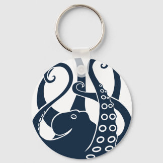 octopus squid cuttlefish oktopus scuba diving keychain