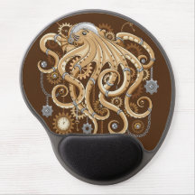 Octopus Steampunk Retro Mechanical Fantasy