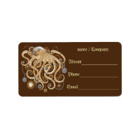 Octopus Steampunk Retro Mechanical Fantasy