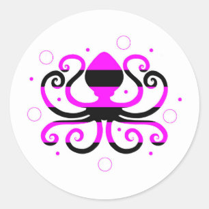 Octopus Sticker Set