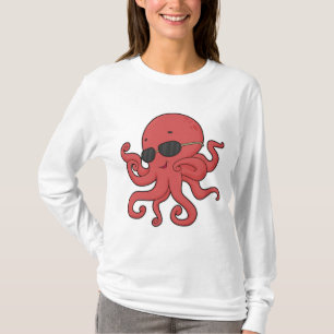 Octopus Sunglasses T-Shirt