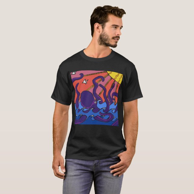 Octopus T-shirt (Front Full)