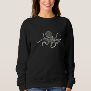 Octopus Tentacle Squid Ocean Animals Octopuses  1 Sweatshirt