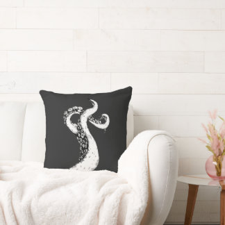 octopus tentacles on black cushion