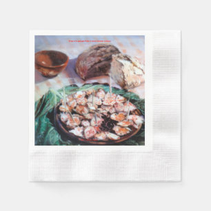 Octopus to Galician Napkin