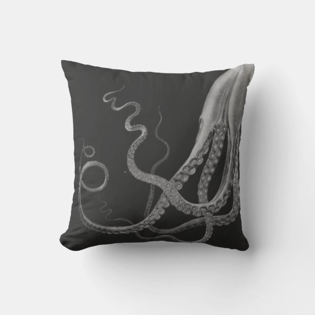 Octopus Triptych Pillow (Front)