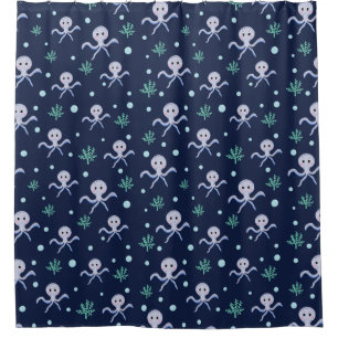 Octopus under the sea kids pattern