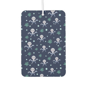 Octopus under the sea kids pattern air freshener