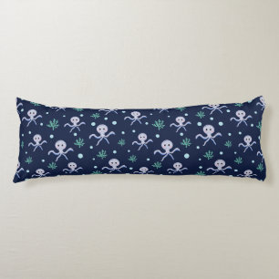 Octopus under the sea kids pattern body pillow