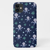 Octopus under the sea kids pattern