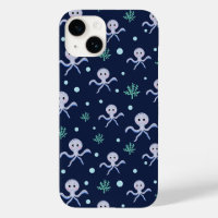 Octopus under the sea kids pattern
