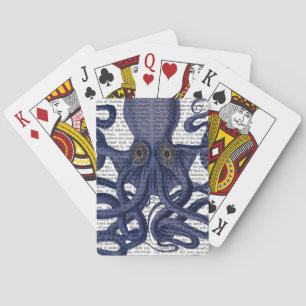 Octopus Up-Close Playing Cards