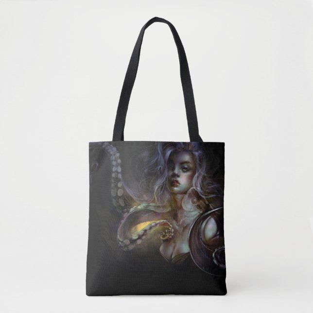 Octopus Ursula Tote Bag (Front)