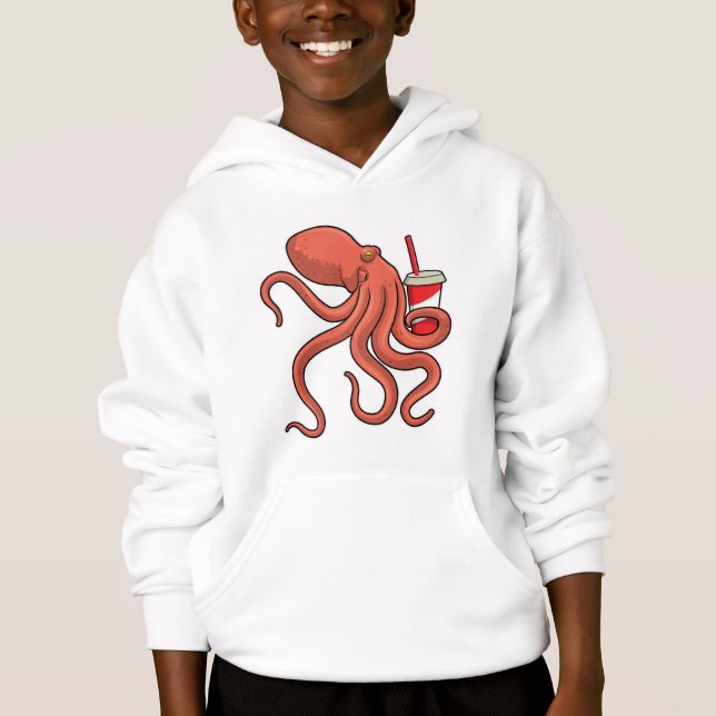 Octopus with Drink (Front)