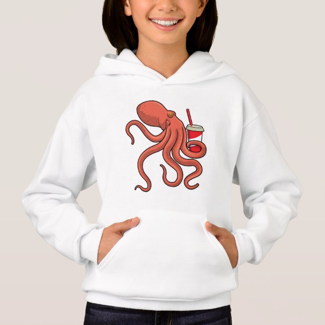 Octopus with Drink (Front)