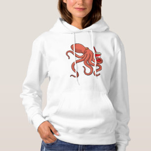 Octopus with Drink Hoodie