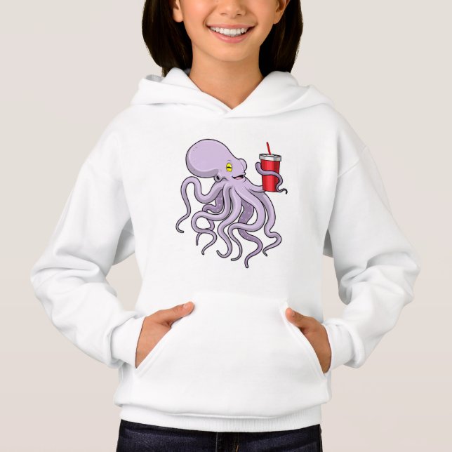 Octopus with Drinking mug (Front)