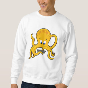 Octopus with Laptop Sweatshirt