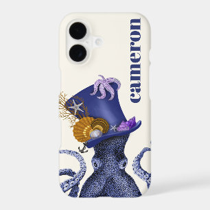 Octopus with Nautical Hat