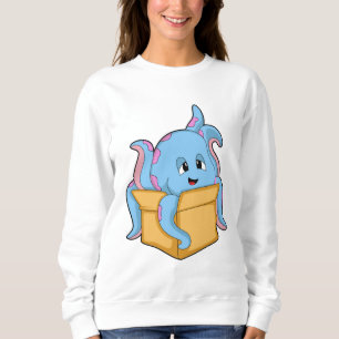 Octopus with Packet.PNG Sweatshirt
