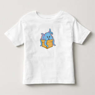 Octopus with Packet.PNG Toddler T-shirt