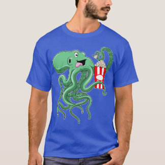 Octopus with Popcorn T-Shirt