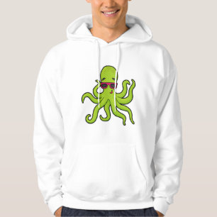 Octopus with Sunglasses Hoodie
