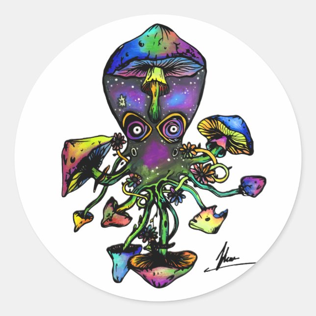 Octoshroom Stickers (Front)