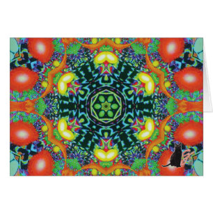 Ocular Kaleidoscope Greeting Card