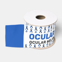 Ocular Melanoma Awareness Pattern Ribbon