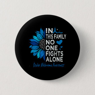 Ocular Melanoma Awareness Sunflower Support Ocular 2 Inch Round Button
