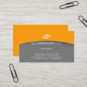 Oculist   Optican Professional Business Card