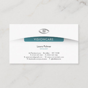 Oculist   Optican Professional Business Card