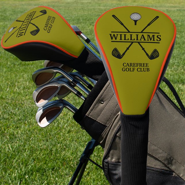 OD Green Golf Club Player Name Golf Head Cover (Creator Uploaded)