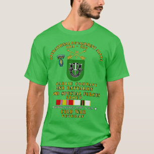 ODA 236 C Co 2nd Bn 10th SFG w COLD SVC T-Shirt