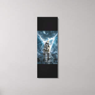 Oda Nobunaga Samurai Armour Water 12x36 Canvas Print