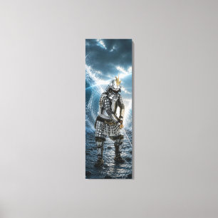 Oda Nobunaga Samurai Armour Water 16x48 Canvas Print