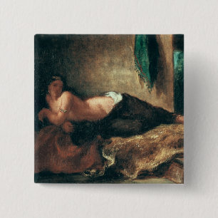 Odalisque 2 Inch Square Button