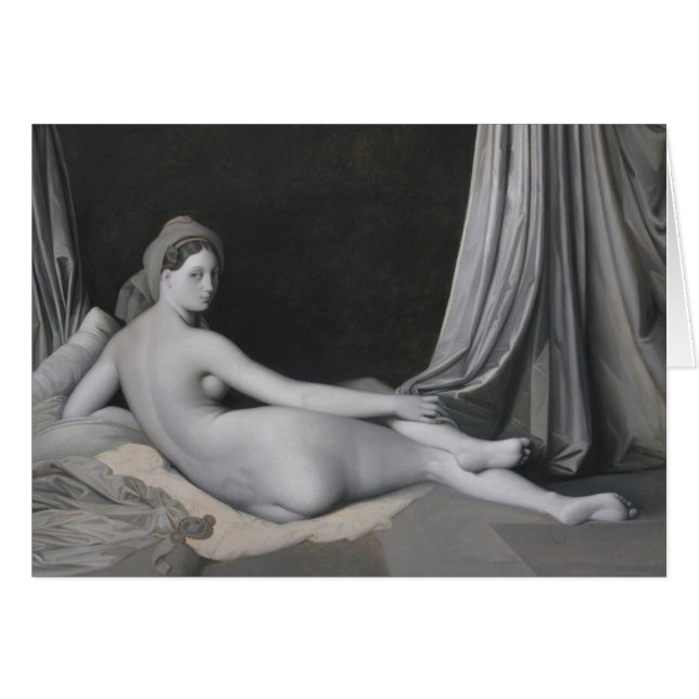 Odalisque de Jean Auguste Dominique Ingres | dans (Devant horizontal)