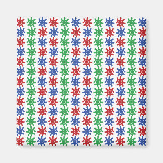 Odd Abstract Pattern Magnet
